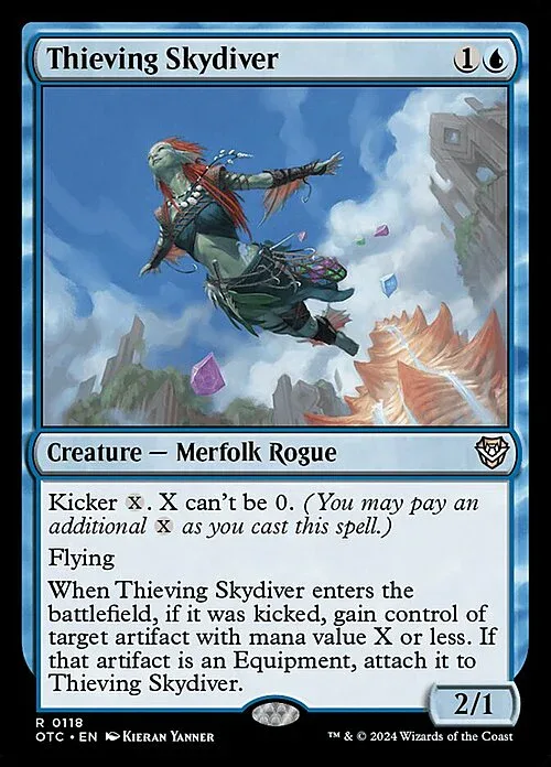 Thieving Skydiver