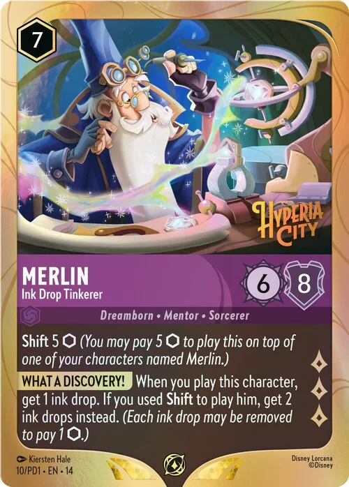 Merlin - Ink Drop Tinkerer