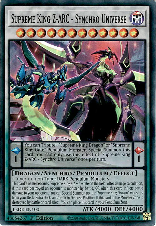 Supreme King Z-ARC - Synchro Universe