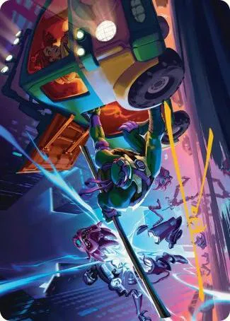 Art Series: Donatello, Rad Scientist