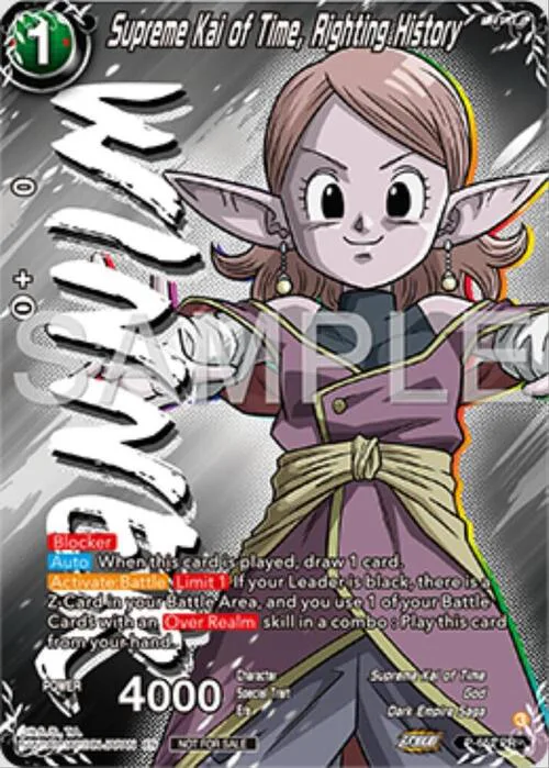 Supreme Kai of Time, Righting History