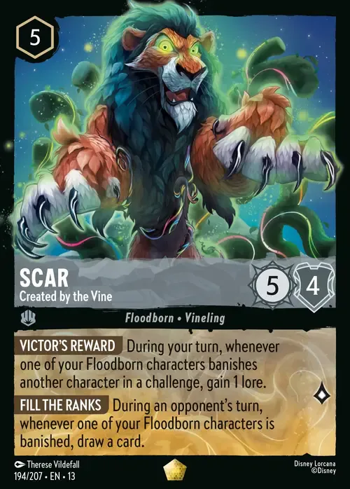 Scar - Created by the Vine