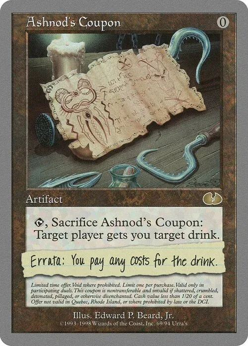 Ashnod's Coupon
