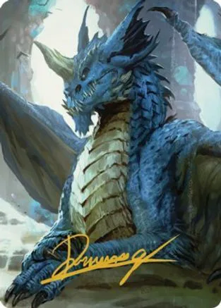 Art Series: Young Blue Dragon