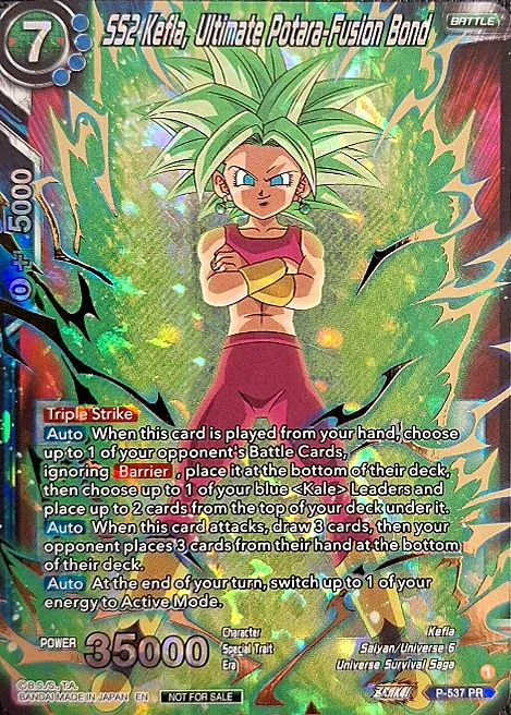 SS2 Kefla, Ultimate Potara-Fusion Bond