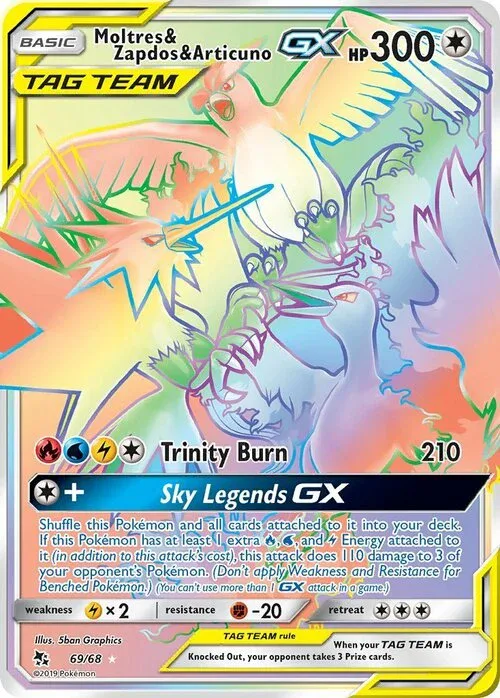 Moltres & Zapdos & Articuno GX