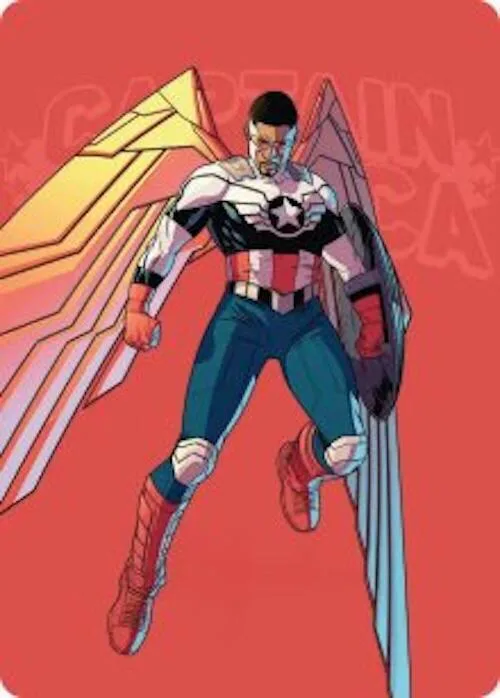 Art Series: Captain America, Wings of Freedom