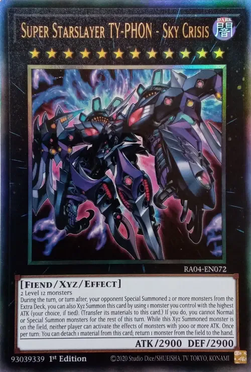 Super Starslayer TY-PHON - Sky Crisis