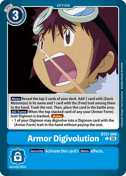 Armor Digivolution