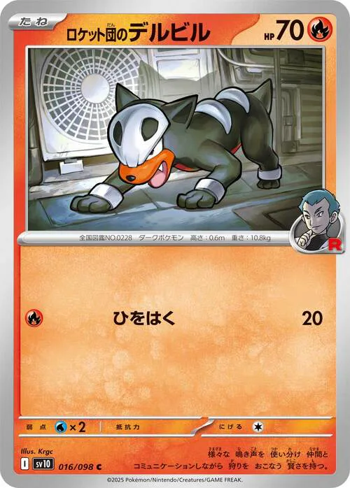 Team Rocket's Houndour