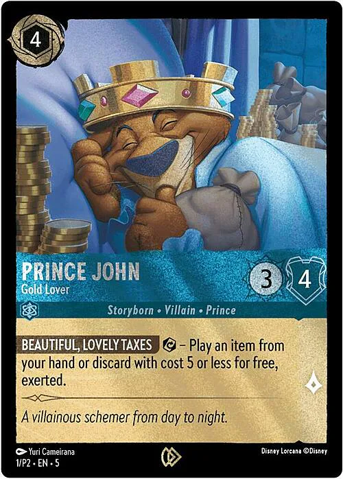 Prince John - Gold Lover