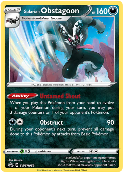 Galarian Obstagoon