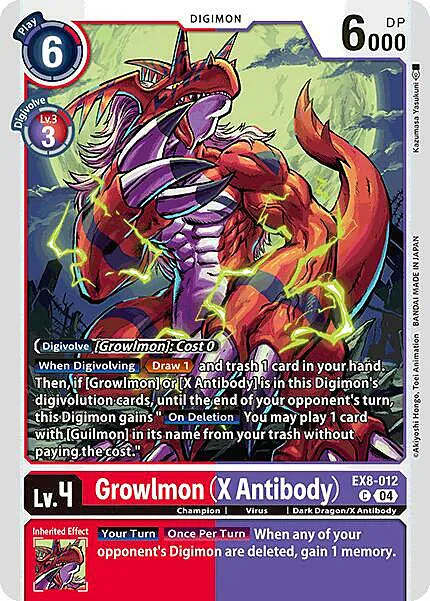 Growlmon (X Antibody)