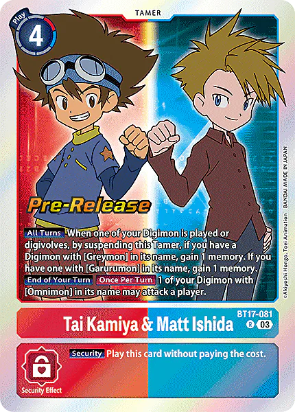 Tai Kamiya & Matt Ishida