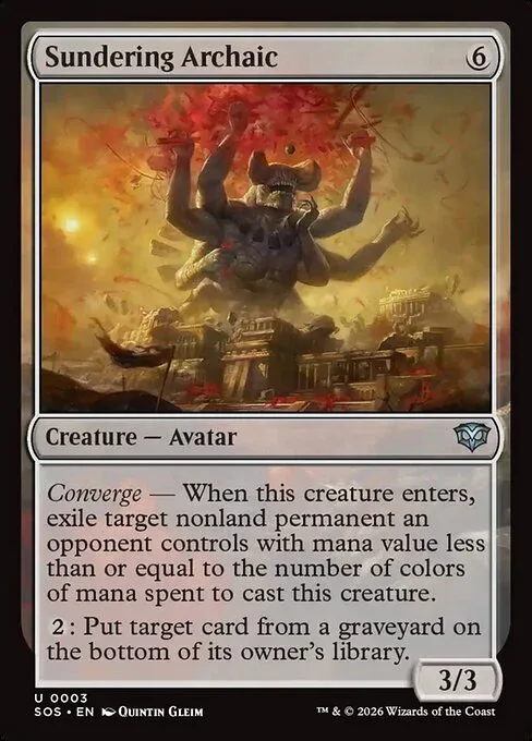 Sundering Archaic
