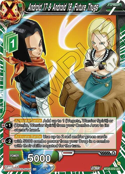 Android 17 & Android 18, Future Thugs