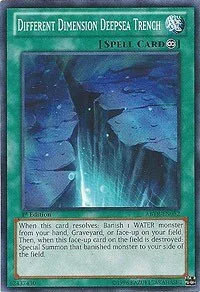 Different Dimension Deepsea Trench