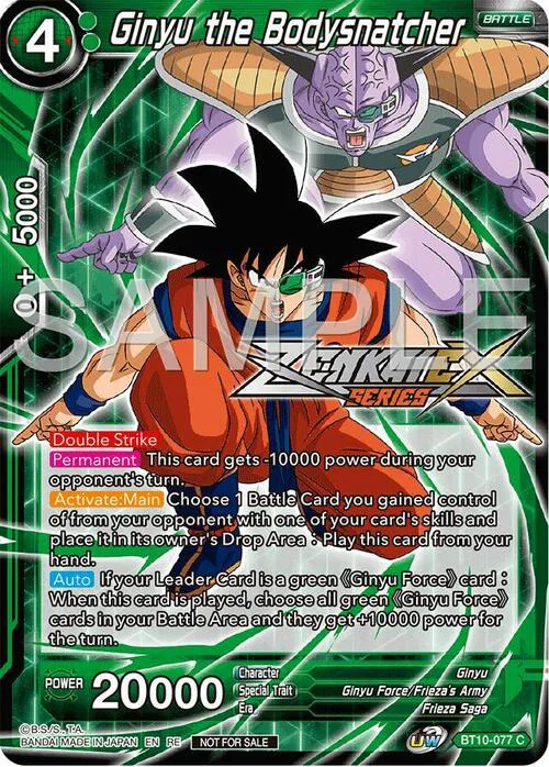 Ginyu the Bodysnatcher