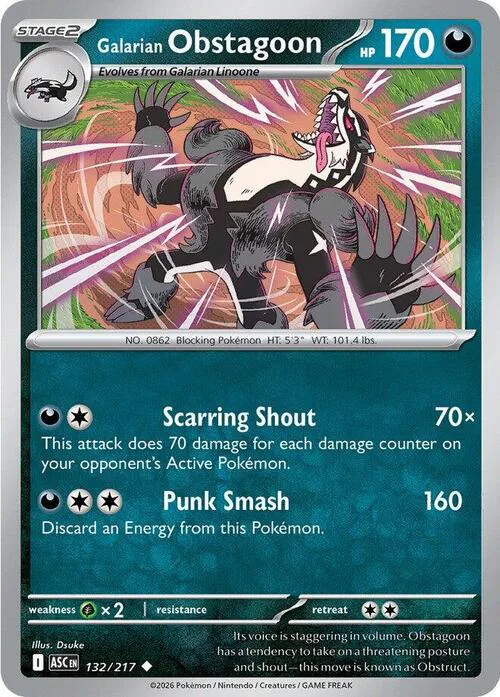 Galarian Obstagoon