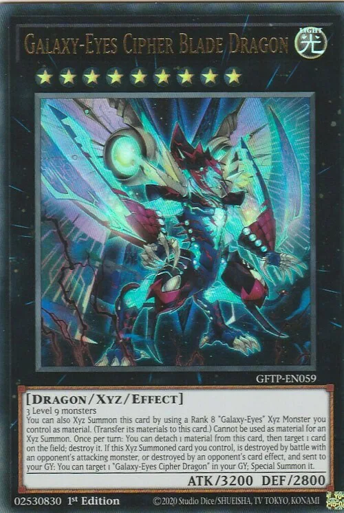 Galaxy-Eyes Cipher Blade Dragon