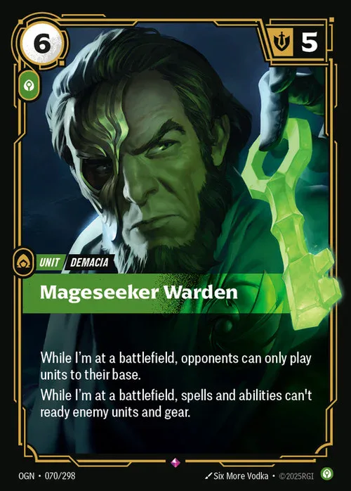 Mageseeker Warden