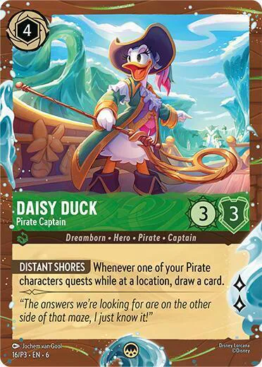 Daisy Duck - Pirate Captain