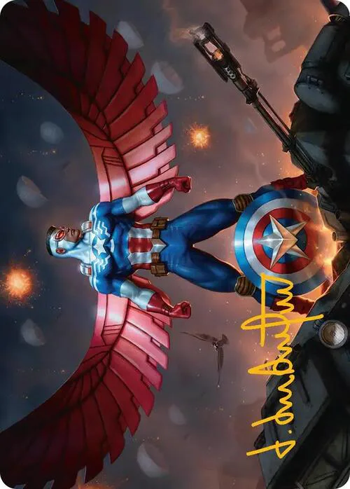 Art Series: Captain America, Wings of Freedom