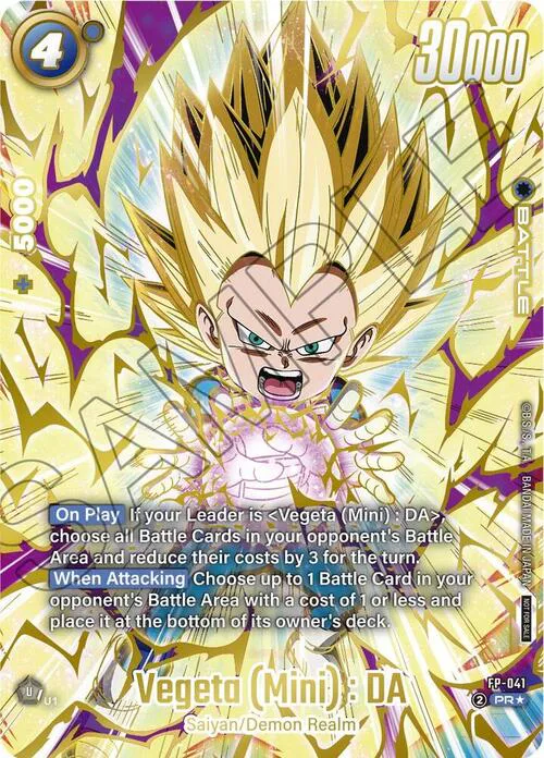 Vegeta (Mini) : DA