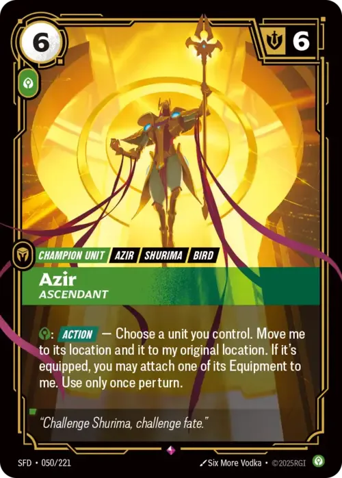 Azir - Ascendant