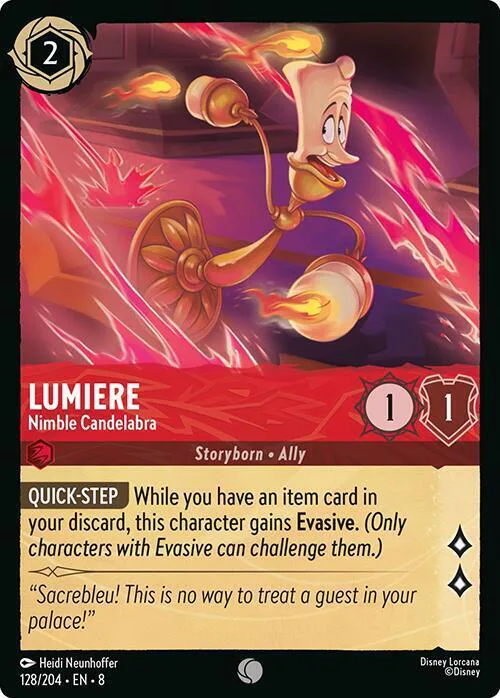 Lumiere - Nimble Candelabra