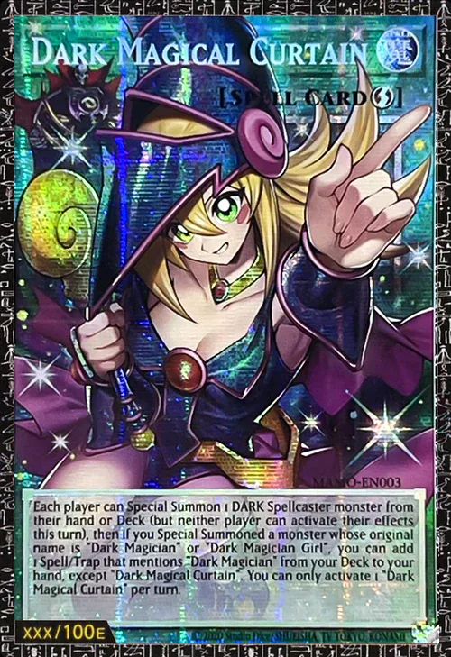 Dark Magical Curtain