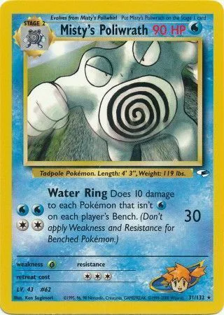 Misty's Poliwrath Lv.43