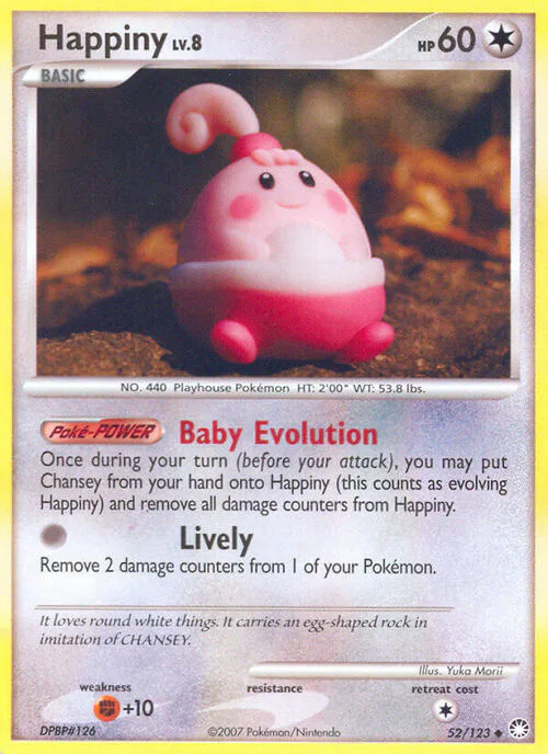 Happiny Lv.8