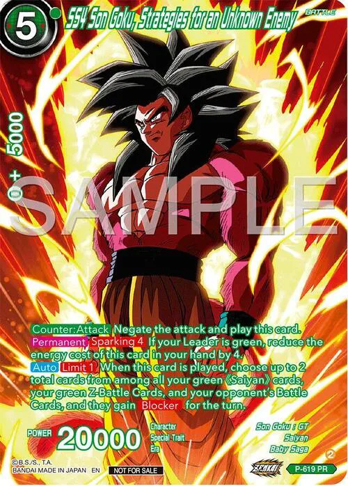 SS4 Son Goku, Strategies for an Unknown Enemy