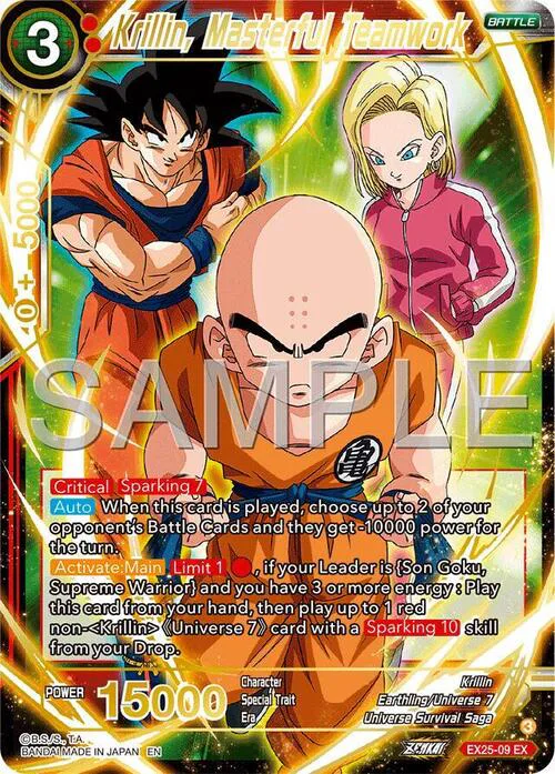 Krillin, Masterful Teamwork