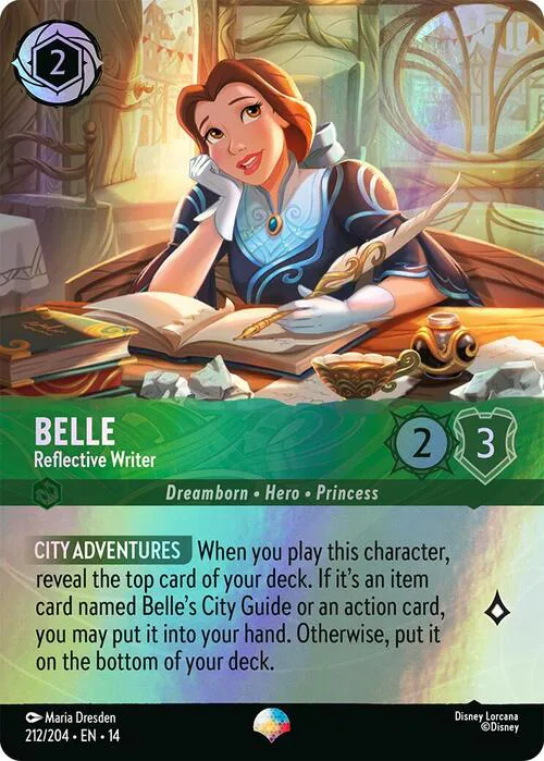 Belle - Reflective Writer