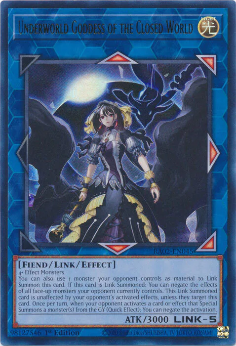 Underworld Goddess of the Closed World