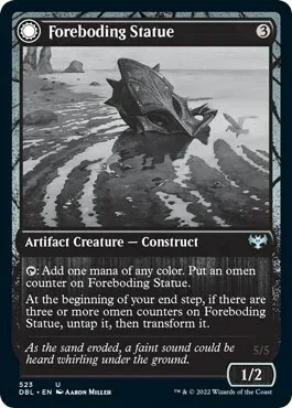 Foreboding Statue // Forsaken Thresher