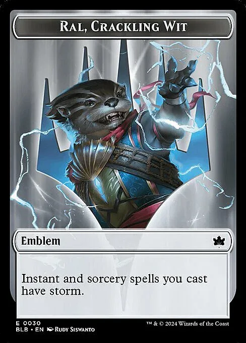 Ral, Crackling Wit Emblem // Intrepid Rabbit