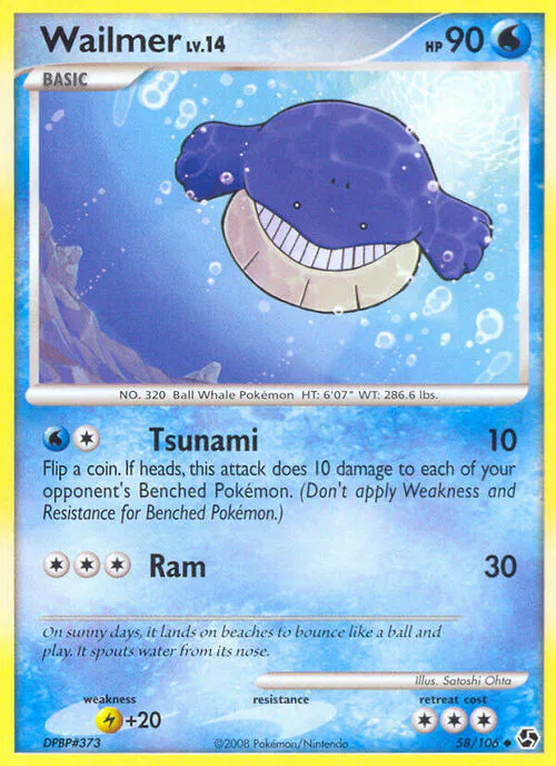 Wailmer Lv.14