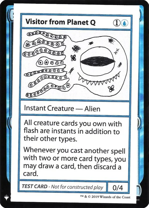 Visitor from Planet Q