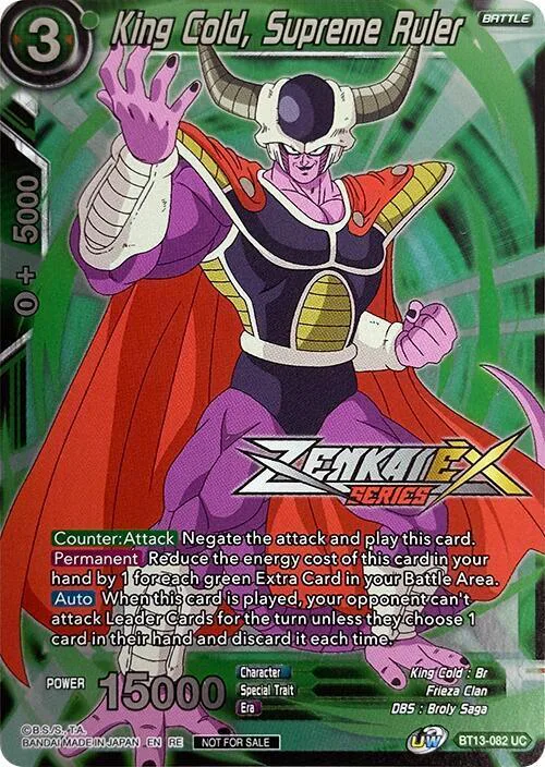 King Cold, Supreme Ruler