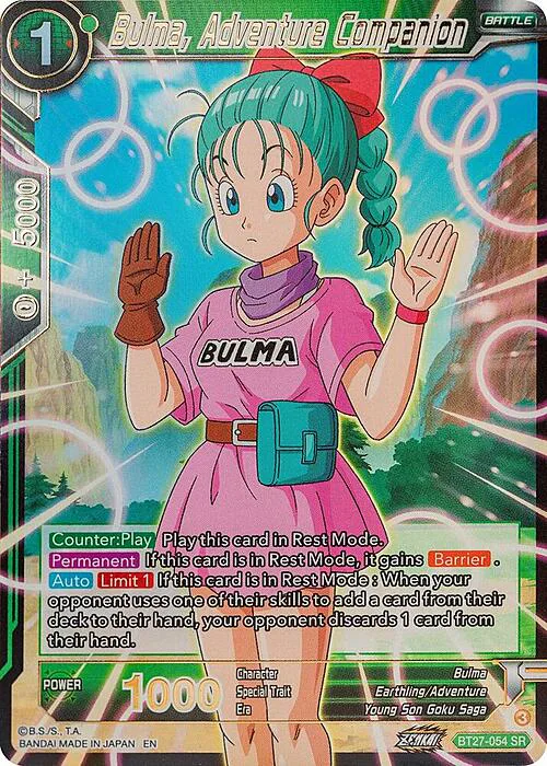 Bulma, Adventure Companion