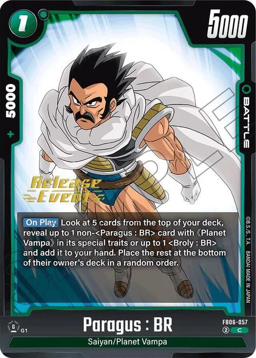 Paragus : BR