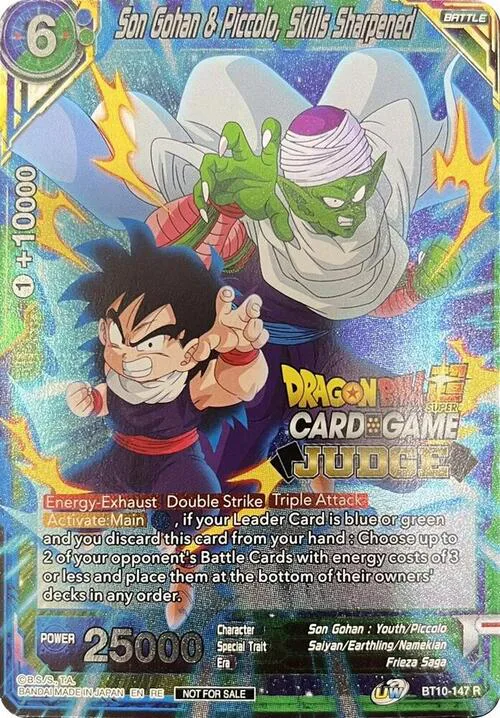 Son Gohan & Piccolo, Skills Sharpened