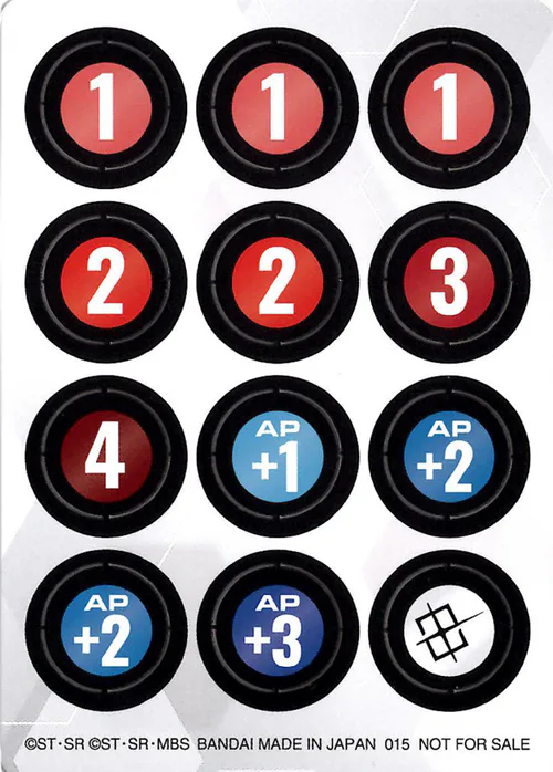 Damage Counter Punch Card