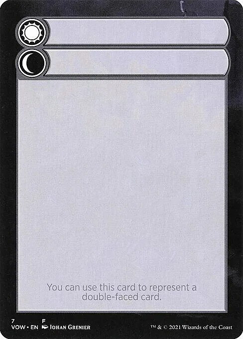Double-Faced Helper Card