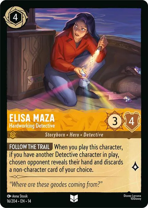 Elisa Maza - Hardworking Detective