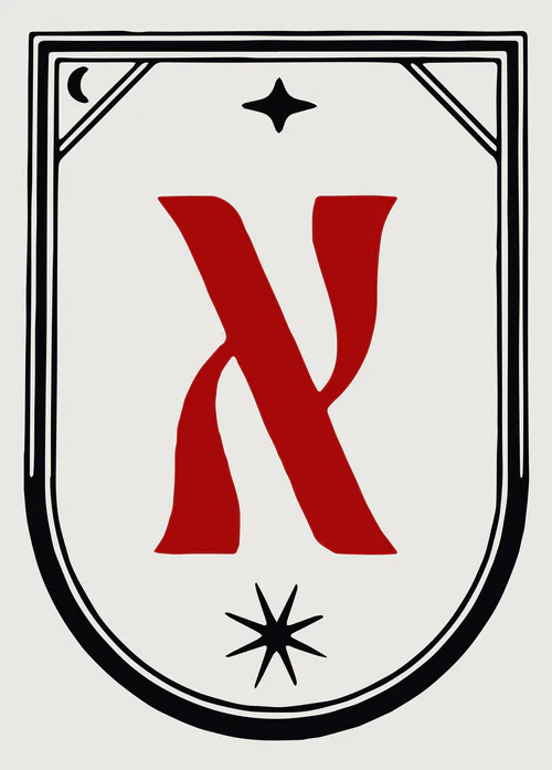 An Encyclopedia of Magic Face Card "X"