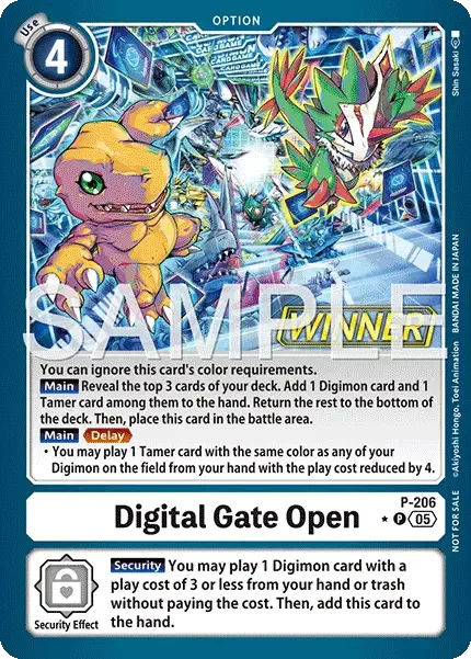 Digital Gate Open